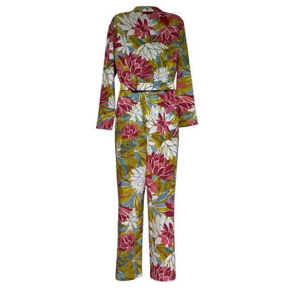 BEAUTIFUL by Lawrence Zarian The JJ Regular Draped Belted Jumpsuit Pink Lotus 6 - Picture 3 of 8
